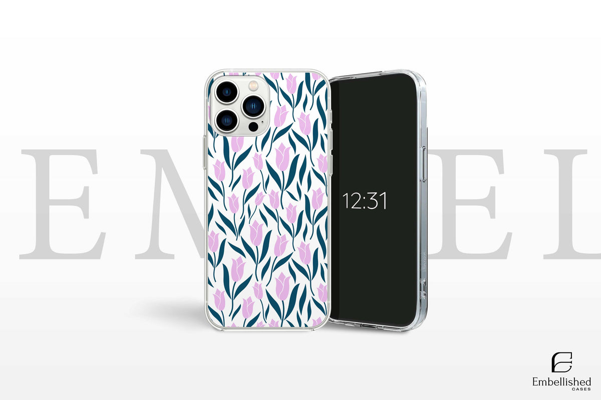Clear Cases Vintage Floral Phone Case, Compatible for iPhone 16 15 14 13 12 11 Pro Max 8 Plus X, Samsung Galaxy S24 S23 S22 S20 Ultra alongside Huawei and Google Pixel model.
