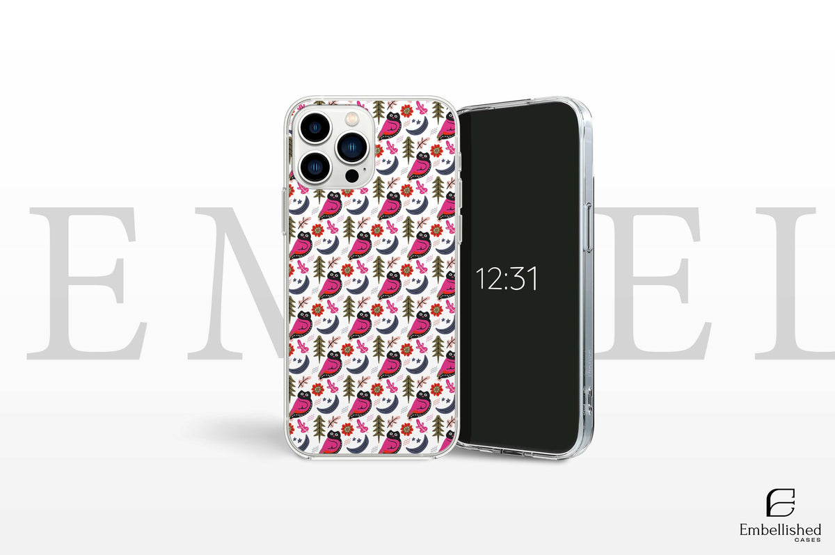 Vintage Bird Phone Case for iPhone 15 14 13 12, Samsung Galaxy S24, Google Pixel 8 Pro, Bird Phone Case, iPhone 16