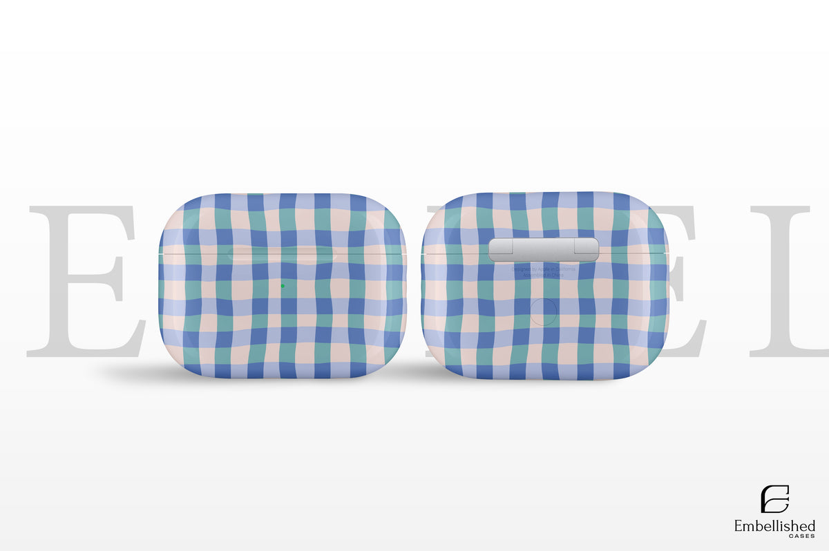 Cute Checker Wave AirPod Case Vibrant Wavy Checkerboard Earphone Cover Trendy Twisted Chessboard AirPod Pro Gen 1 2 3 Gift for Him Her