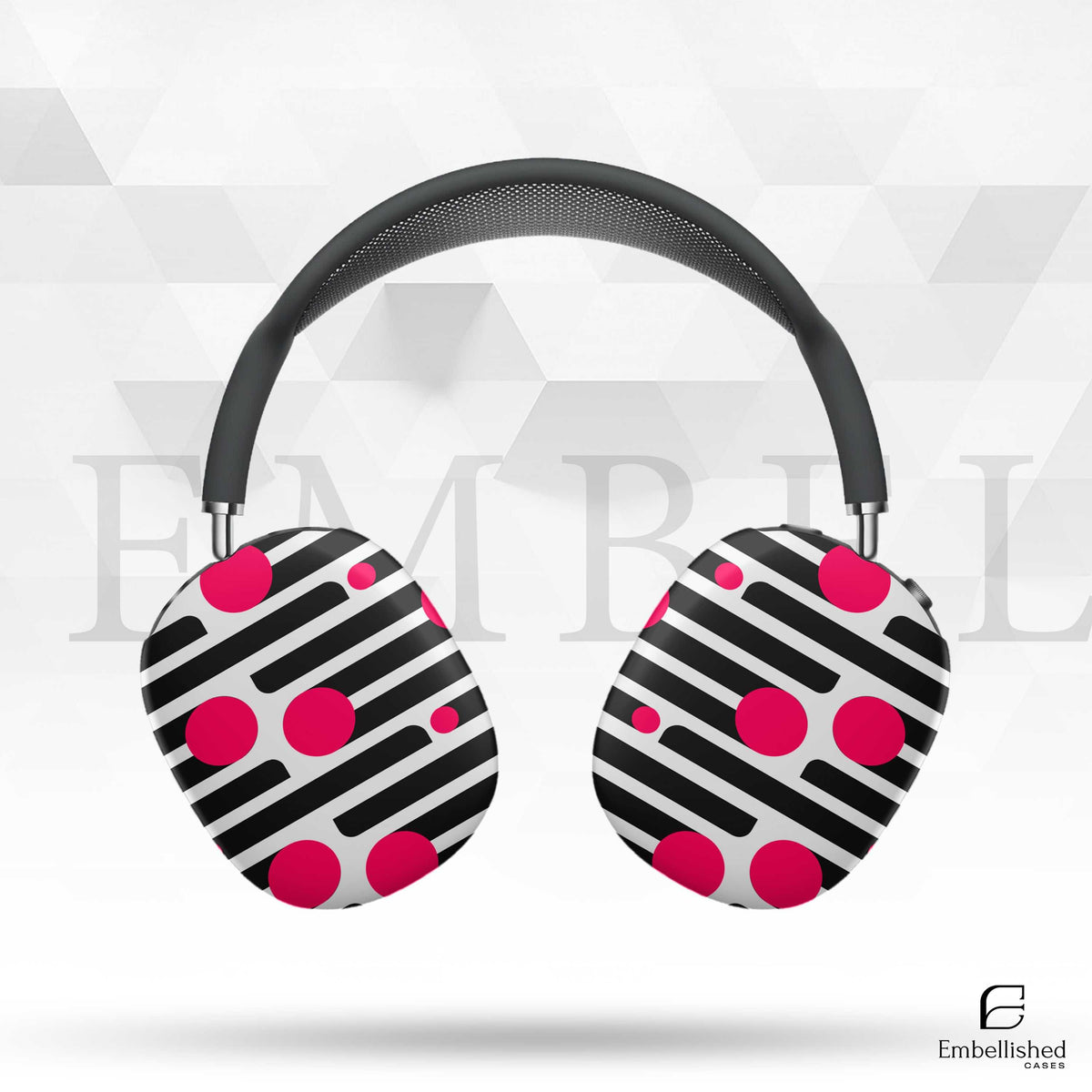 Weekend in Paris Aesthetic Pattern AirPods Max Cover, Colorful Hard Plastic Protective Case, Cute Unique Fun Shell for Color Airpods Max