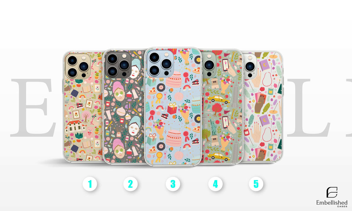 Phone Case - Bohemian Floral Stylish & Protective for Nature Lovers
