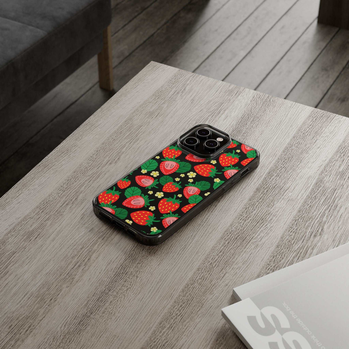 Fruit Stickers Summer Aesthetic Eat Your Veggies Clear iPhone Case For iPhone 14, iPhone 13, iPhone 12, iPhone 16 Pro, 15 Pro Max Cover